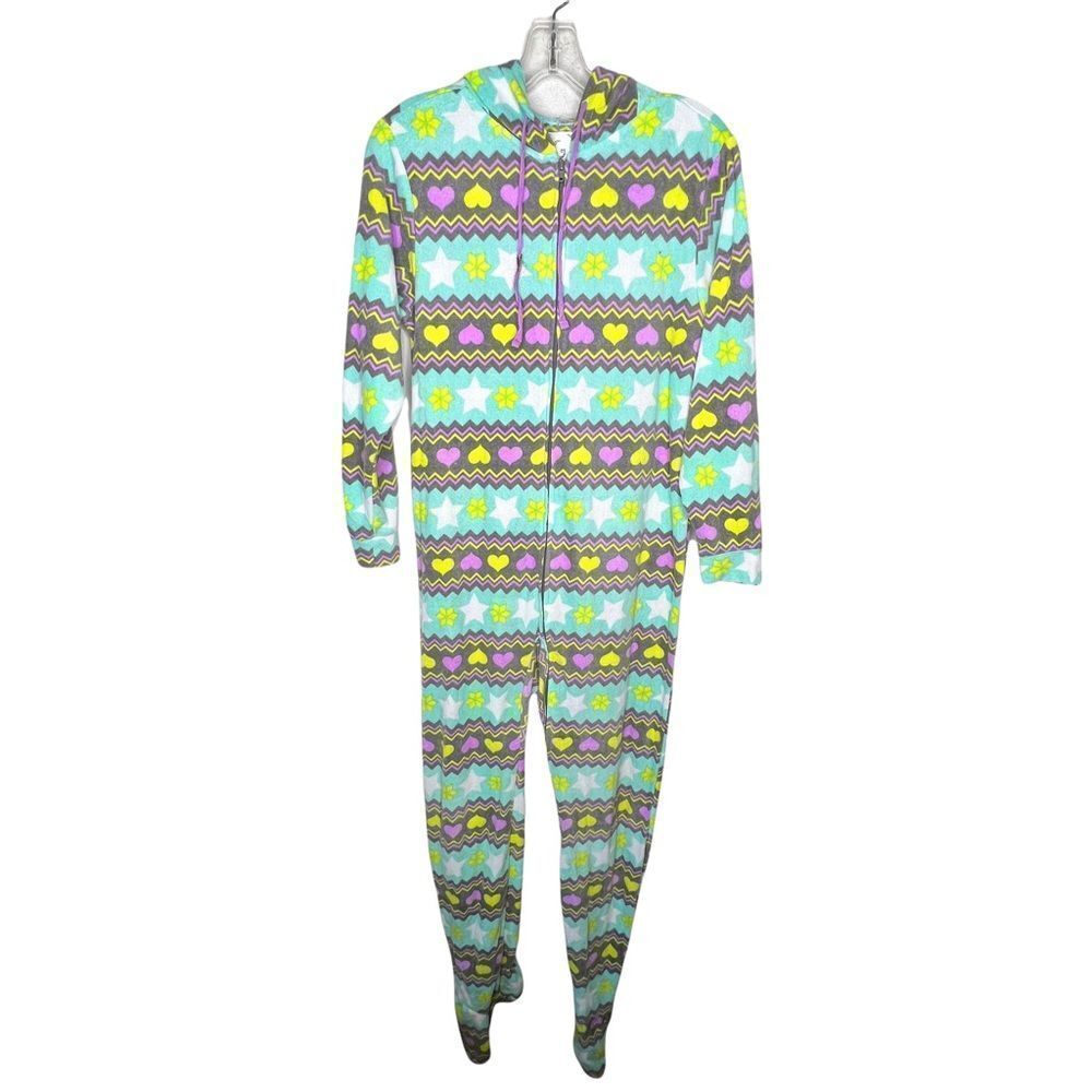 PJ Couture Footed Hoody Pajamas